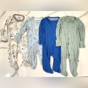 4 Magnetic me long sleeved footies